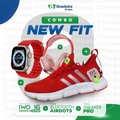 Combo Newfit Advanced 3x1 TÊNIS SNEAKER NEWFIT PRO + IWO SERIES 9 ULTRA + FONE BLUETOOTH ADVANCED PRO | FRETE GRÁTIS | 12x