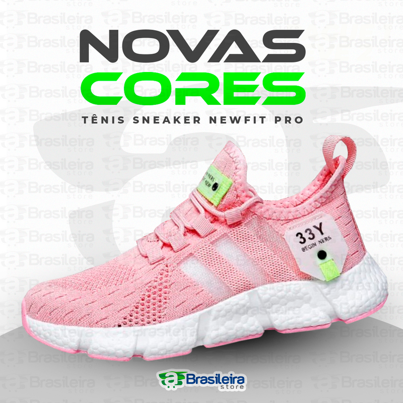 Tênis Sneaker NEWFIT PRO em oferta | ENVIO IMEDIATO | FRETE GRÁTIS | 12x