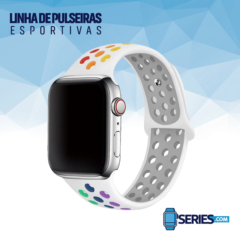 Pulseiras Esportivas Nike para Smartwatch IWO e Apple Watch