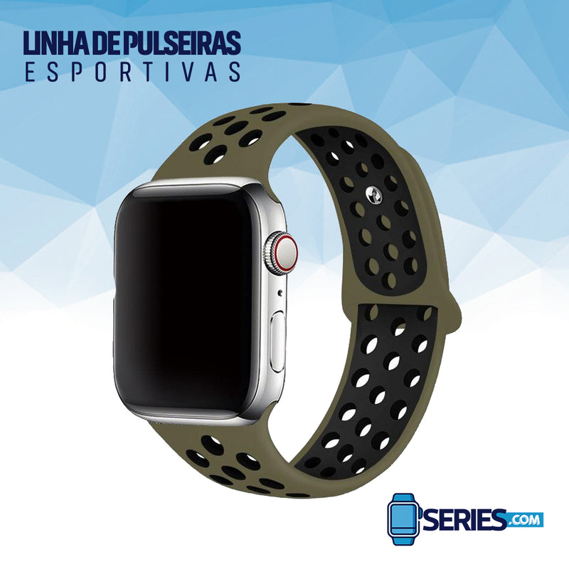 Pulseiras Esportivas Nike para Smartwatch IWO e Apple Watch